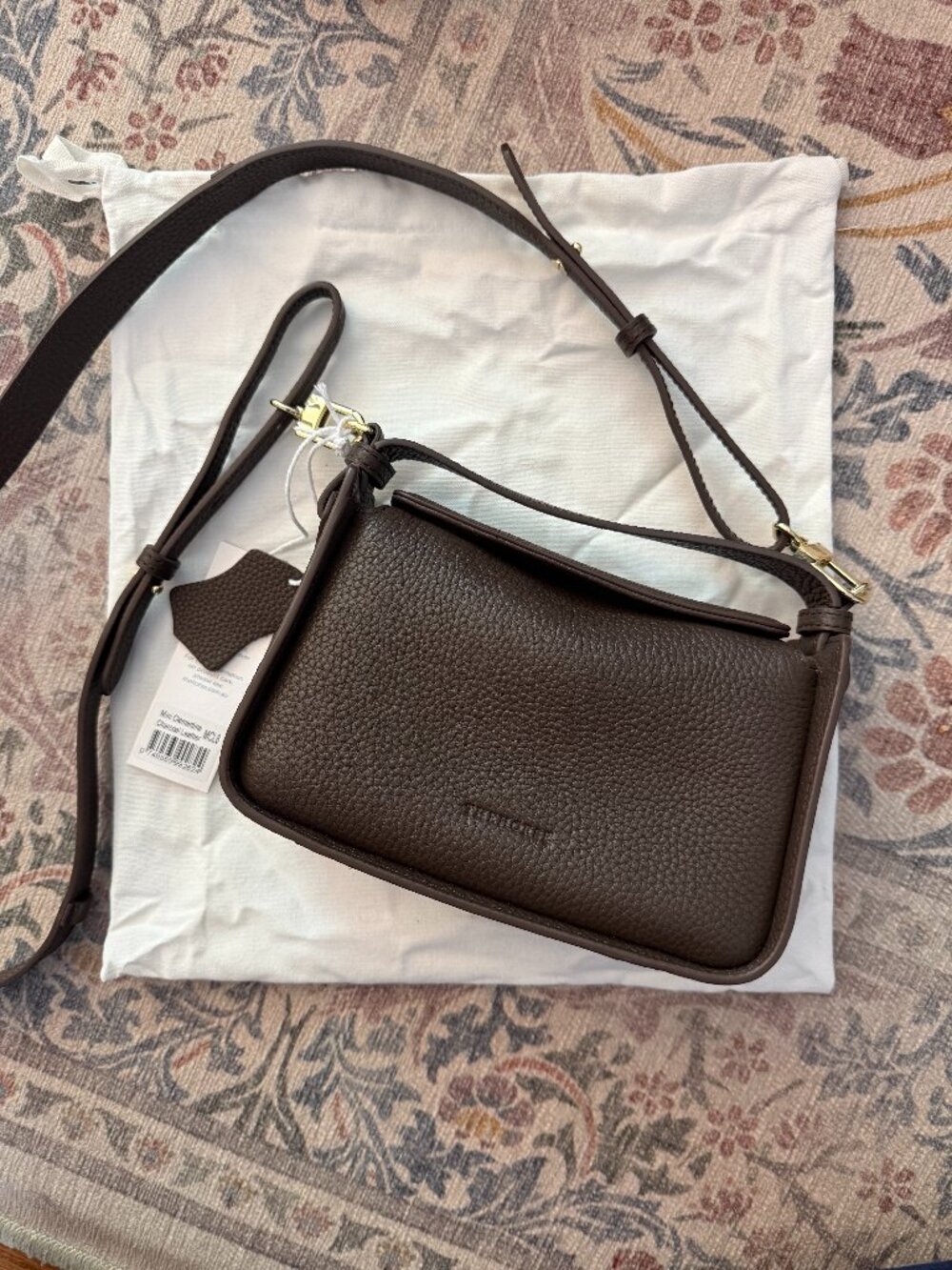 The Horse Mini Clementine Bag - Charcoal